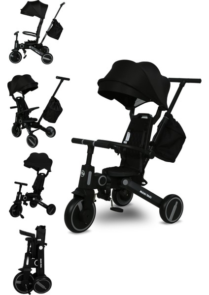 Trike Plus F5 Ebeveyn Kontrollü Çift Yönlü Katlanabilir Bisiklet