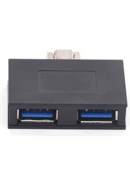 USB Hub Adaptörü Dönüştürücü Erkek Ikiz Şarj Cihazı Çift 2 Port Pc Bilgisayar Aksesuarları Için USB 2.0 Splitter Hub 2 Port, A (Yurt Dışından)