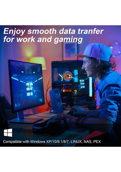 Çift Bağlantı Noktalı Pcıe Gigabit Ağ Kartı 1000M Pcı Express Ethernet Adaptörü, 82576 Iki Bağlantı Noktalı Lan Nıc Kartı (Yurt Dışından) fırsatları