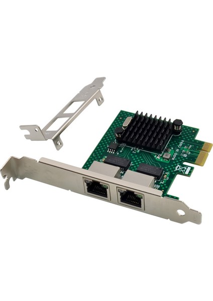 BCM5718 Gigabit Sunucu Ağ Kartı Pcı Express X1 Çift Bağlantı Noktalı Ağ Adaptör Kartı Wol Pxe Vlan ile Uyumlu (Yurt Dışından)