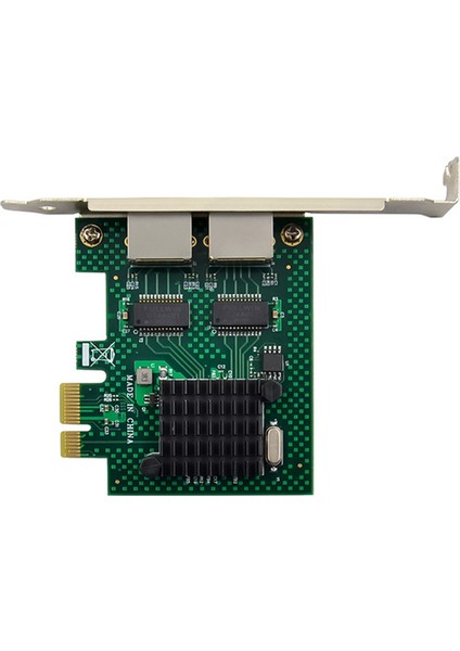 BCM5718 Gigabit Sunucu Ağ Kartı Pcı Express X1 Çift Bağlantı Noktalı Ağ Adaptör Kartı Wol Pxe Vlan ile Uyumlu (Yurt Dışından) modelleri