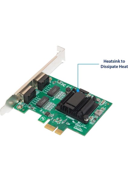 Windows Için 82571EB Lan Nıc Kartı ile 2 Bağlantı Noktalı Gigabit Pcıe Ağ Kartı 1000M Çift Bağlantı Noktalı Pcı Express Ethernet Adaptörü (Yurt Dışından) modelleri