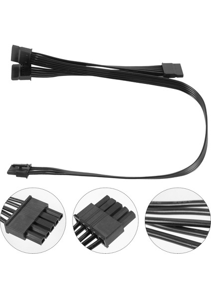 Pin 3 Sata Sabit Disk HDD Güç Kablosu Yalnızca Cooler Master V550 V650 V750 V850 V1000 V1000 Modüler Güç Kaynağı Için (Yurt Dışından)