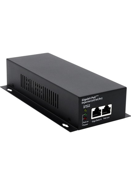 90W Hi-Power Gigabit Poe++ Enjektör (Af/at/bt) Poe Güç Kaynağı Ip Kamera Ap Abd Fişi (Yurt Dışından)