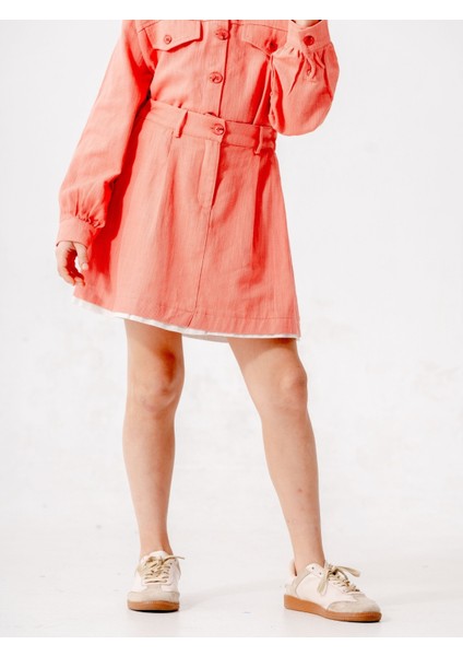 Kız Çocuk Garnili Kot Etek 2603 fiyatları