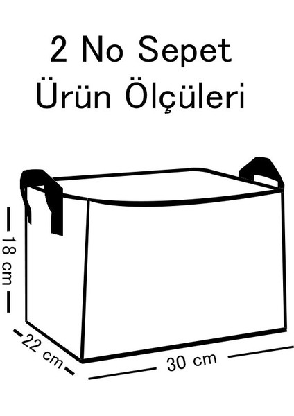 Jungle Desenli Çok Amaçlı Dolap Içi Düzenleyici Dekoratif Dikdörtgen Düzenleyici Sepet 30 x 22 x 18 fırsatları