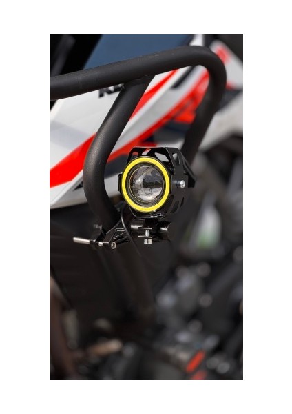 Motosiklet Sis Farı Braketi Motor Sis Farı Ayağı Sis Farı Montaj Aparatı (1 Adet)