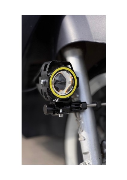 Motosiklet Sis Farı Braketi Motor Sis Farı Ayağı Sis Farı Montaj Aparatı (1 Adet)