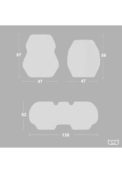 Vodina Serisi Tay Tüyü Cepli Oto Koltuk Minder Seti Koltuk Koruma Kılıfı Ön Arka Set Gri fırsatları