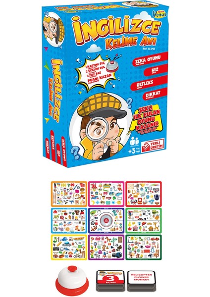 2'li Oyun Seti Nebuu Junior & Ingilizce Kelime Avı