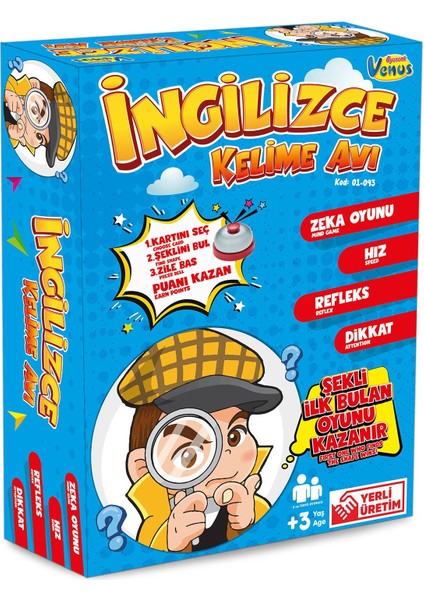 2'li Oyun Seti Nebuu Junior & Ingilizce Kelime Avı