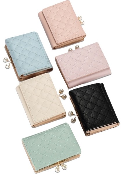 Cüzdan Kadın Kısa Değişim Moda Çoklu Kart Yuvası Kart Tutucu (Yurt Dışından) modelleri