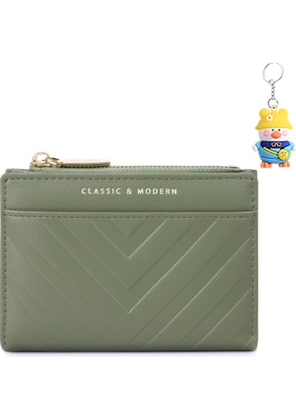 Cüzdan Kadın Çoklu Kart Yuvası Moda Çok Yönlü Küçük Para Cüzdanı Kart Tutucu (Yurt Dışından)