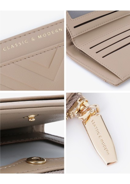 Cüzdan Kadın Çoklu Kart Yuvası Moda Çok Yönlü Küçük Para Cüzdanı Kart Tutucu (Yurt Dışından) indirimleri