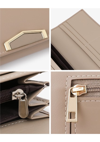 Cüzdan Kadın Moda Basit Uzun Çoklu Kart Yuvası El Çanta Kart Tutucu (Yurt Dışından) indirimleri