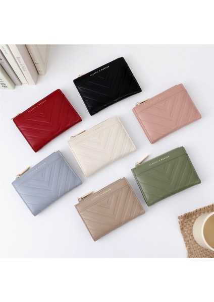 Cüzdan Kadın Çoklu Kart Yuvası Moda Çok Yönlü Küçük Para Cüzdanı Kart Tutucu (Yurt Dışından)