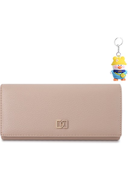 Basit Manyetik Büyük Kapasiteli Kadın Uzun Cüzdan Çok Yönlü Cüzdan Kadın Kart Tutucu (Yurt Dışından)