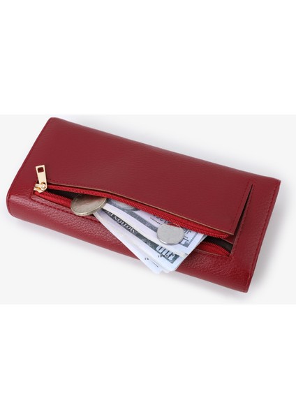 Basit Manyetik Büyük Kapasiteli Kadın Uzun Cüzdan Çok Yönlü Cüzdan Kadın Kart Tutucu (Yurt Dışından) fırsatları