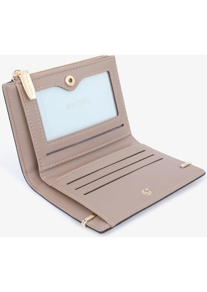 Bayan Cüzdan Kısa Toka Iki Katlı Küçük Cüzdan Kısa Para Cüzdanı Kart Tutucu (Yurt Dışından) modelleri