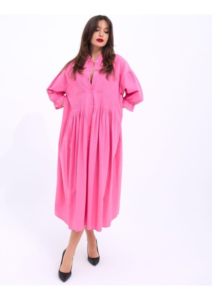 5865 Elbise-Pembe