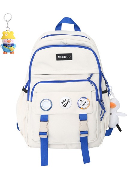 Sırt Çantası Lise Öğrencisi Okul Çantası Kadın Ortaokul Öğrencisi Moda Sırt (Yurt Dışından)