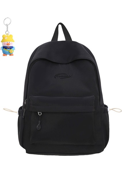 Okul Çantası Büyük Kapasiteli Basit Sırt Çantası Moda Çok Yönlü Açık Seyahat (Yurt Dışından)