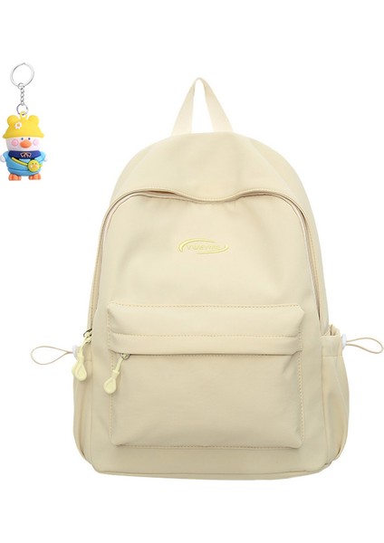 Okul Çantası Büyük Kapasiteli Basit Sırt Çantası Moda Çok Yönlü Açık Seyahat (Yurt Dışından)