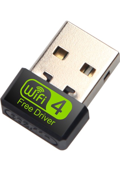 USB Wifi Adaptörü, 150MBPS Tek Bantlı 2.4g Kablosuz Adaptör, Dizüstü/masaüstü/pc Için Mini Kablosuz Ağ Kartı Wifi Dongle, Windows 10/8/8.1 Desteği (Yurt Dışından)