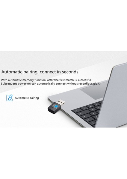 USB Wifi Bluetooth Adaptörü, Bluetooth 4.2 150MBPS Wifi Dongle Ağ Kartı, Wifi Bluetooth Alıcı Verici (Yurt Dışından)