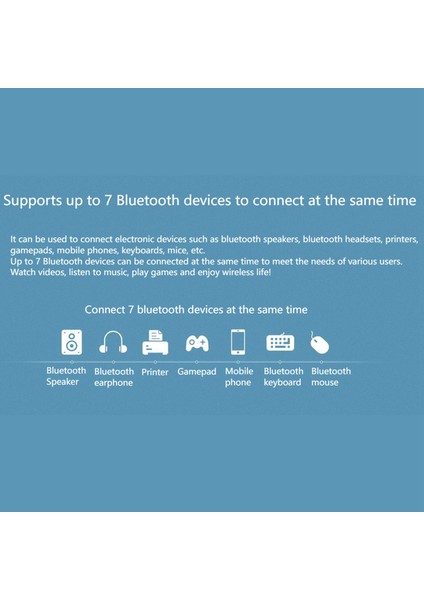 USB Wifi Bluetooth Adaptörü, Bluetooth 4.2 150MBPS Wifi Dongle Ağ Kartı, Wifi Bluetooth Alıcı Verici (Yurt Dışından)