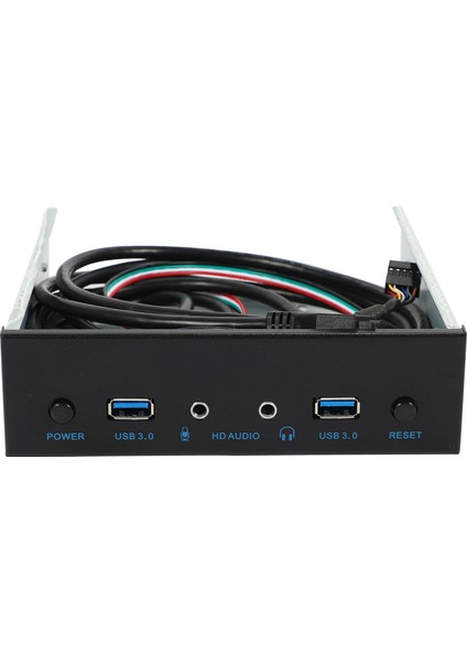 USB 3.0 2 Bağlantı Noktalı Optik Sürücü Ön Panel Genişletme Adaptörü USB 3.0 Hub +Hd Ses+Güç Anahtarı Düğmesi (Yurt Dışından) modelleri