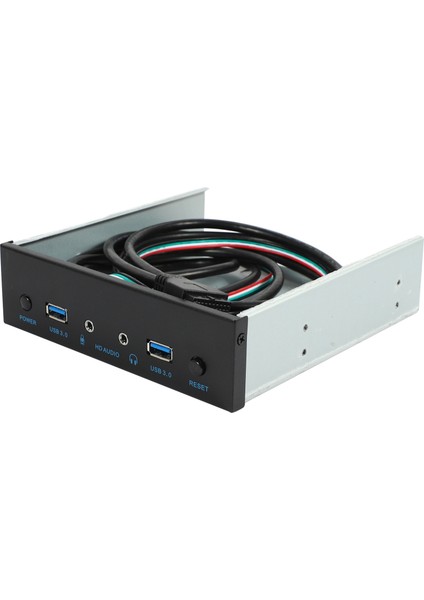 USB 3.0 2 Bağlantı Noktalı Optik Sürücü Ön Panel Genişletme Adaptörü USB 3.0 Hub +Hd Ses+Güç Anahtarı Düğmesi (Yurt Dışından) indirimleri