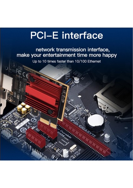 2.5g Pcı-E - RJ45 Gigabit Ağ Kartı RTL8125B Çip 10/100/1000MBPS Ethernet Kablolu RJ45 Lan Denetleyici Adaptörü (Yurt Dışından) indirimleri