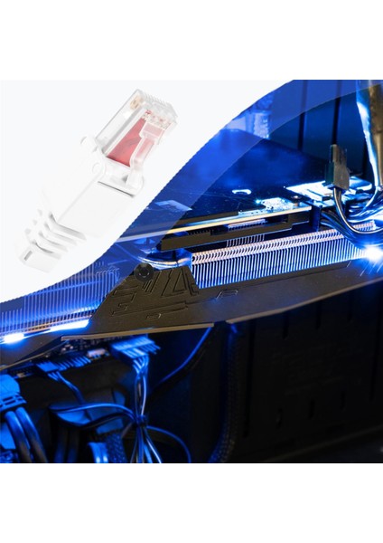 10 x Ağ Konnektörleri Aletsiz RJ45 Cat6 Lan Utp Kablo Fişi Aletler Olmadan Cat5 Cat7 Kurulum Kablosu Yama Kablosu (Yurt Dışından) indirimleri