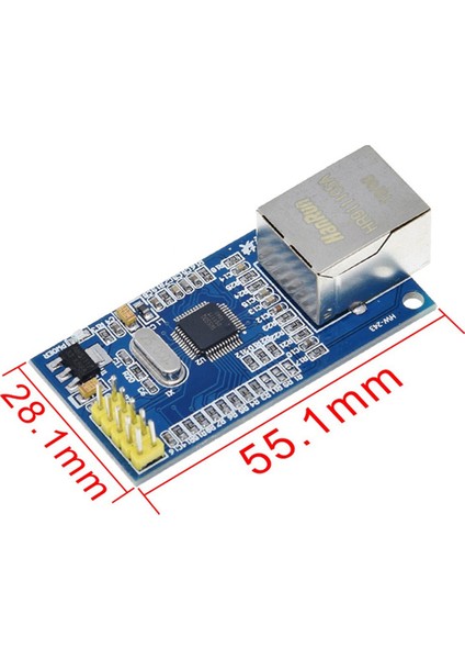 Usr-Es1 W5500 Ethernet Ağ Modülü Donanım Spı'dan Lan'a/ethernet Tcp/ıp 51/STM32 Mikrodenetleyici Programı (Yurt Dışından) modelleri
