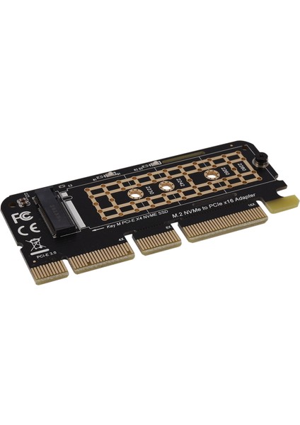 M.2 Nvme Ssd'den Pcı-E X16 Dönüştürücü Kartına Ngff M-Key M.2 Pcıe Pcı-Express X4/X8/X16 HDD Sabit Disk Katı Hal Disk Adaptör Kartı (Yurt Dışından)