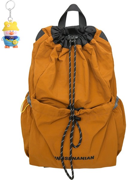 Ipli Sırt Çantası Erkek Naylon Okul Çantası Erkek Ve Kadın Üniversite Sporları Açık Çift Seyahat Sırt (Yurt Dışından)