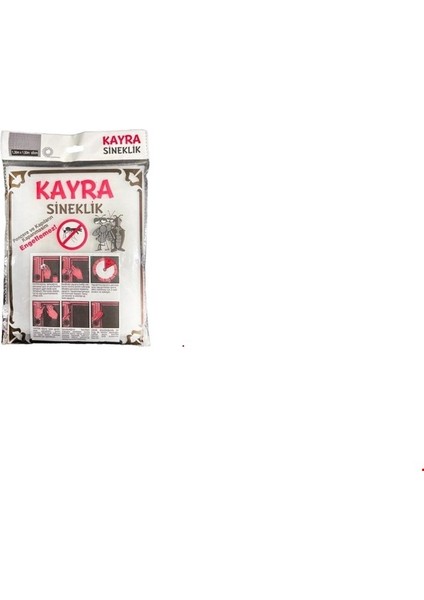 Hazır Sineklik Yapışkanlı 130 cm x 150 cm Beyaz