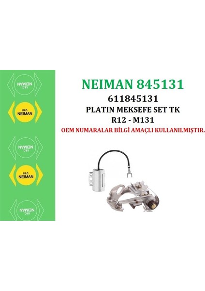 -845131 - Platın + Meksefe Setı Tofas R12