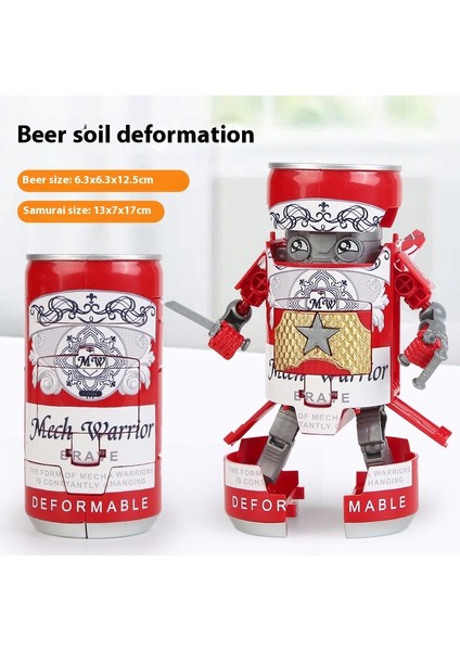 Yeni Yaratıcı Dönüşüm Samuray Robot Dönüşüm Oyuncakları (Yurt Dışından)