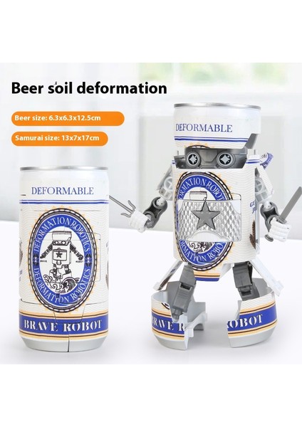 Yeni Yaratıcı Dönüşüm Samuray Robot Dönüşüm Oyuncakları (Yurt Dışından)