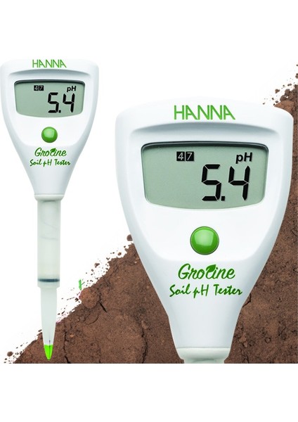 Hanna Hı 981030 Groline Dijital Toprak Ph Test Cihazı