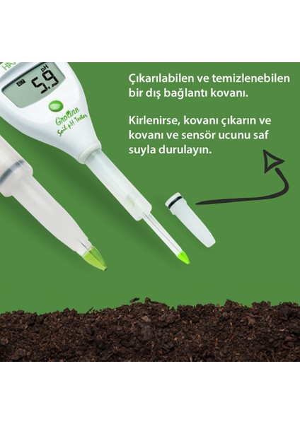 Hanna Hı 981030 Groline Dijital Toprak Ph Test Cihazı fiyatları