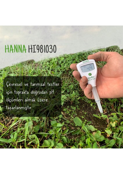 Hanna Hı 981030 Groline Dijital Toprak Ph Test Cihazı fırsatları