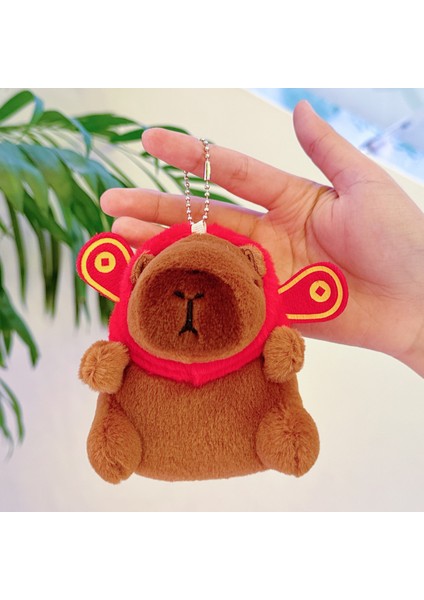 Gine Domuzu Bebek Biblo Peluş Bebek Anahtarlık (Yurt Dışından)
