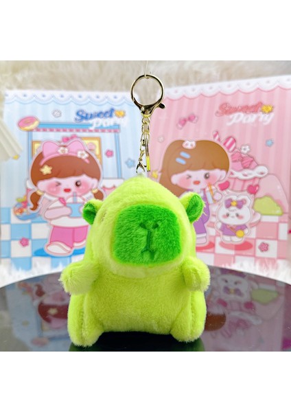 Gine Domuzu Bebek Biblo Peluş Bebek Anahtarlık (Yurt Dışından)