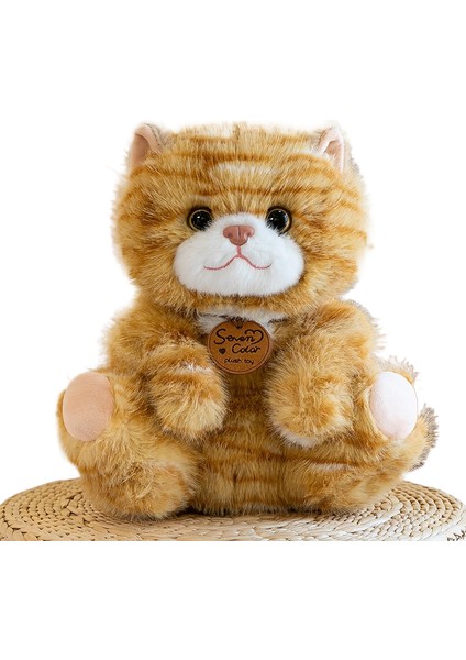 Simülasyon Kedi Bebek Peluş Oyuncak Uyku Yastığı (Yurt Dışından)