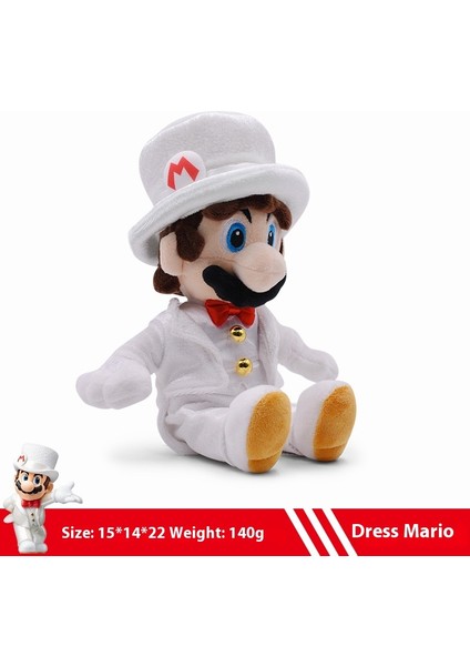 Yeni Süper Mario Mario Serisi Peluş Oyuncaklar (Yurt Dışından)