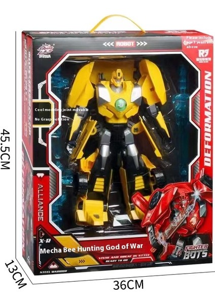 Transformer Robot El Modeli Süs Oyuncak Hediye (Yurt Dışından)