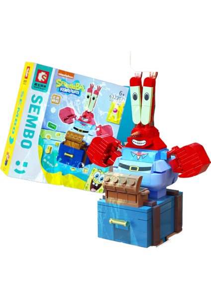 Spongebob Squarepants Eğitici Puzzle Oyuncakları (Yurt Dışından)